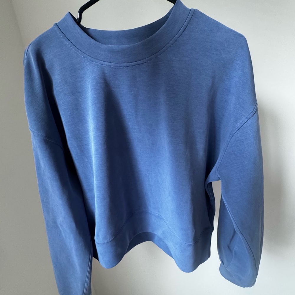 Lululemon Athletica Blue Boxy Sweatshirt
